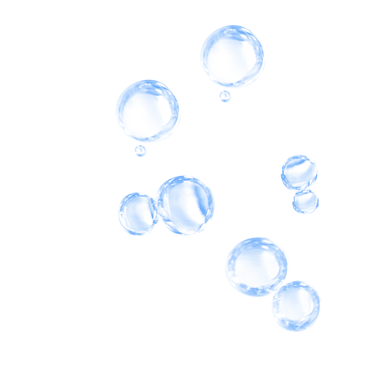 彩色泡泡插图素材透明气泡肥皂水泡