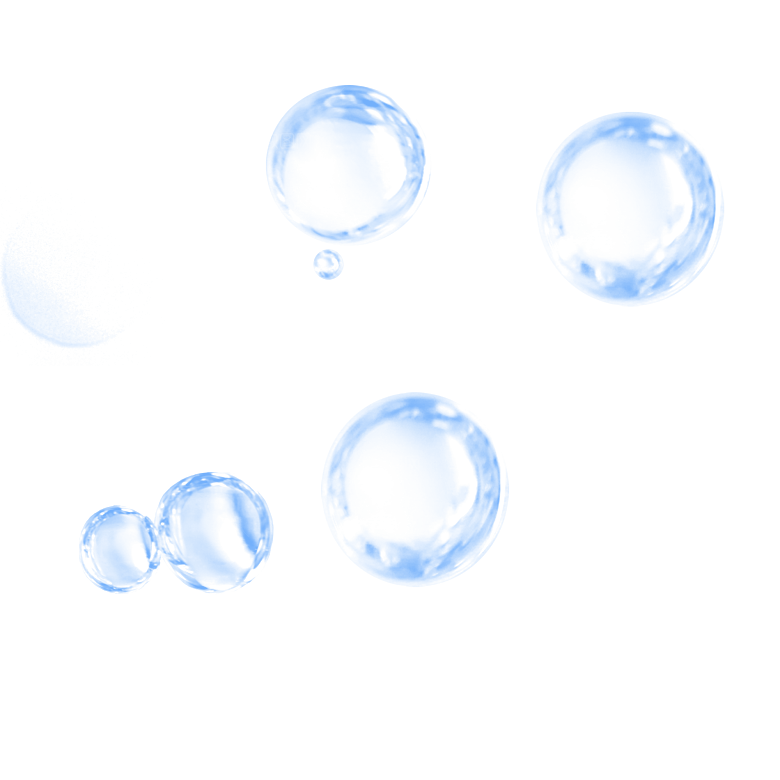 彩色泡泡插图素材透明气泡肥皂水泡元素