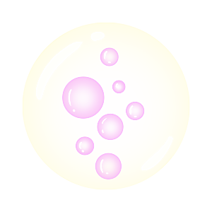 彩色泡泡插图素材透明气泡肥皂水泡