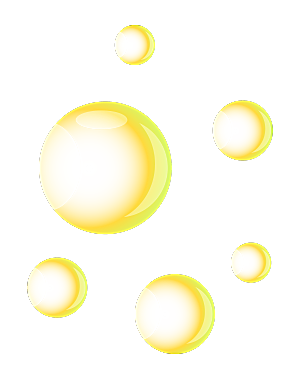 彩色泡泡插图素材透明气泡肥皂水泡