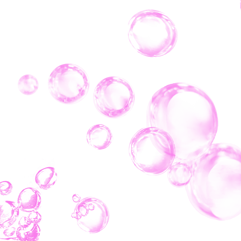 彩色泡泡插图素材透明气泡肥皂水泡