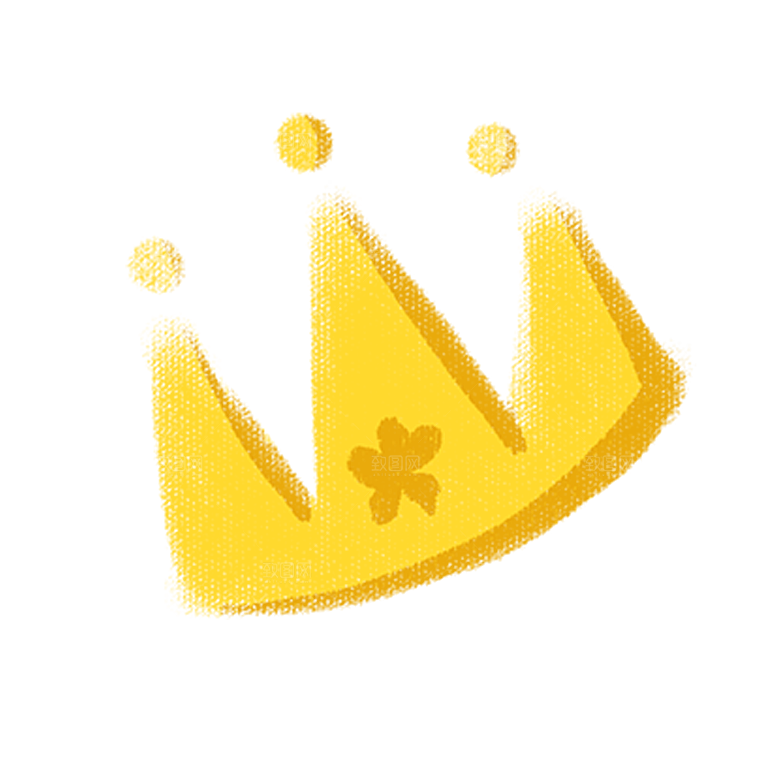 可爱皇冠插图素材元素