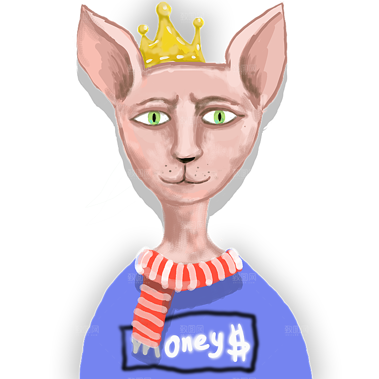 可爱皇冠插图素材元素