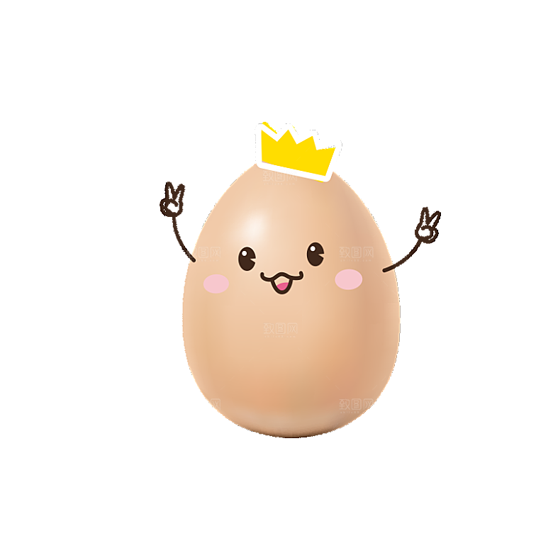 可爱皇冠插图素材