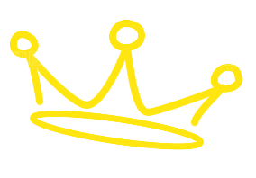 可爱皇冠插图素材