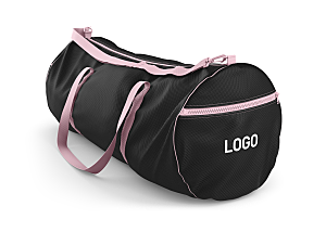 粉色瑜伽教学机构提案样机大袋子
