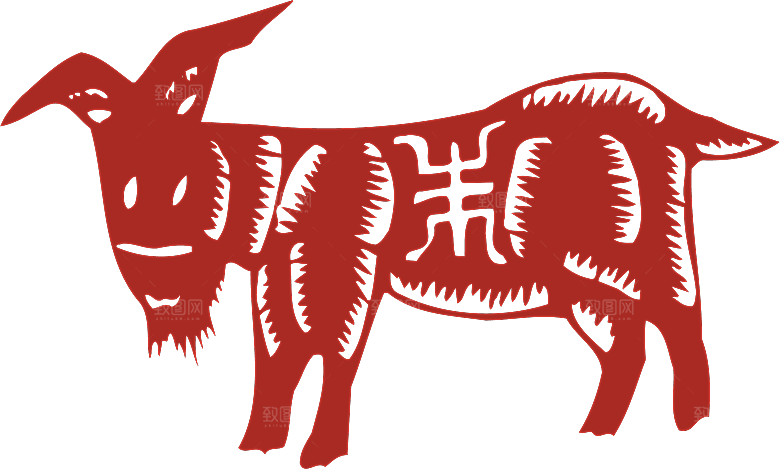 动物剪纸图案素材