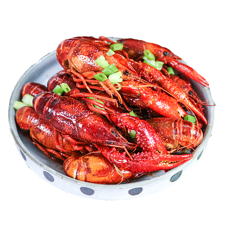 美味小龙虾插图素材餐饮元素