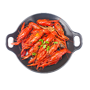 美味小龙虾插图素材餐饮元素素材