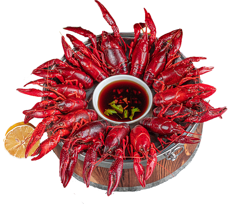 美味小龙虾插图素材餐饮元素素材