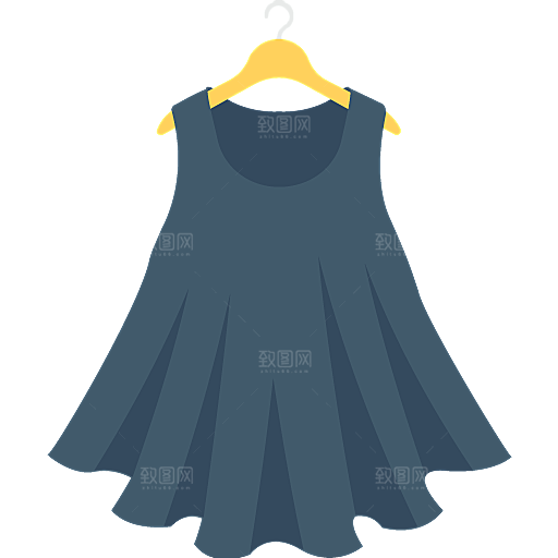 服装饰品图标素材生活物品衣服裤子配饰素材