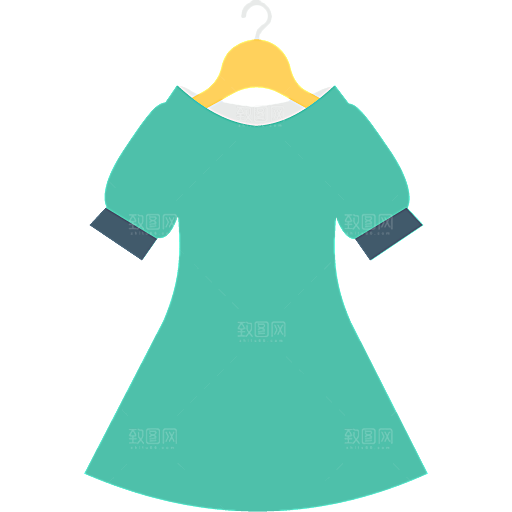 服装饰品图标素材生活物品衣服裤子配饰素材
