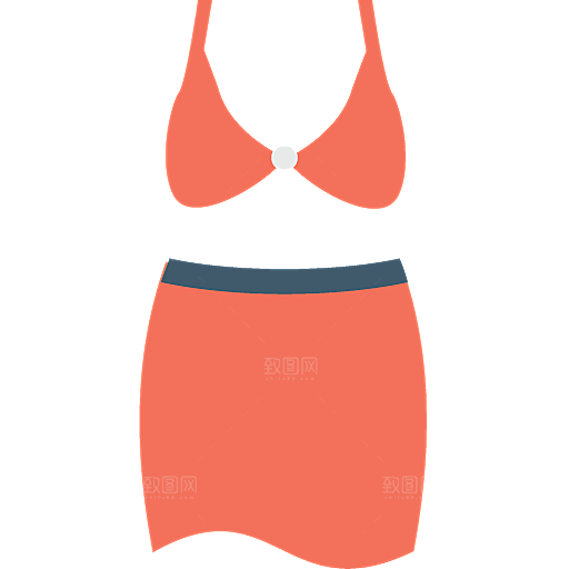 服装饰品图标素材生活物品衣服裤子配饰