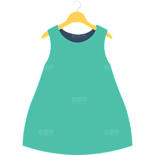 服装饰品图标素材生活物品衣服裤子配饰元素