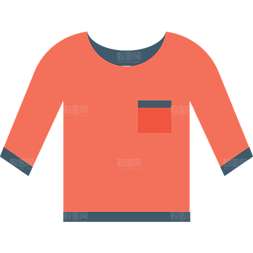 服装饰品图标素材生活物品衣服裤子配饰元素