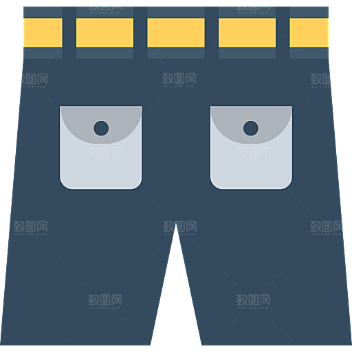 服装饰品图标素材生活物品衣服裤子配饰