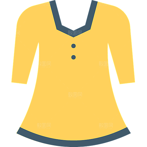 服装饰品图标素材生活物品衣服裤子配饰