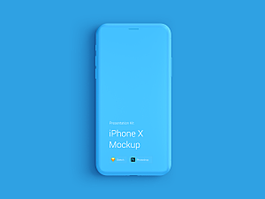 iponeX苹果x手机界面展示样机5
