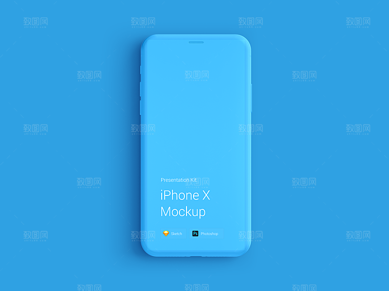 iponeX苹果x手机界面展示样机5