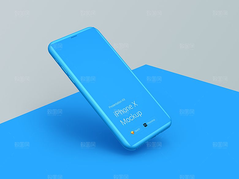 iponeX苹果x手机界面展示样机7