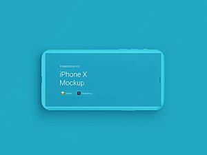 iponeX苹果x手机界面展示样机9