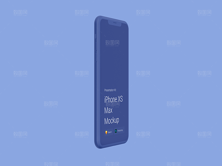 苹果xs手机iphoneXS界面展示样机