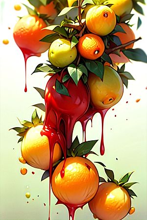 多汁水果美味美食系列图