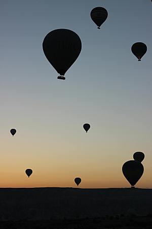 热气球气球AI摄影素材