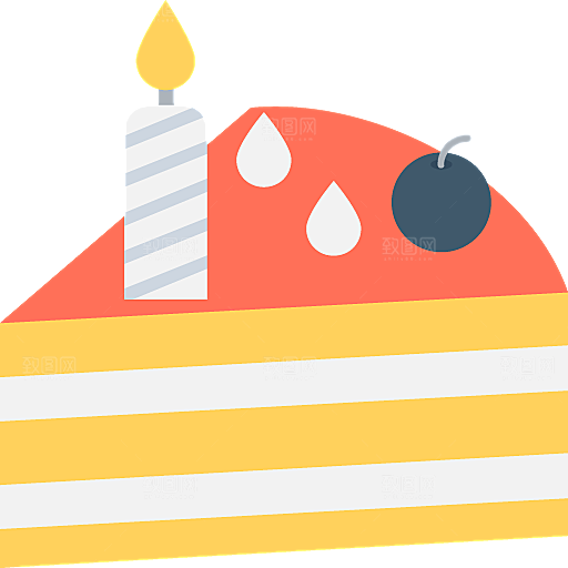 派对主题图标素材生日派对惊喜气氛聚会