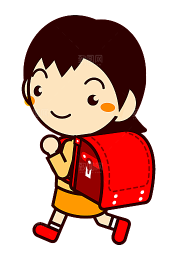 卡通儿童学生同学老师上课教室设计素材元素