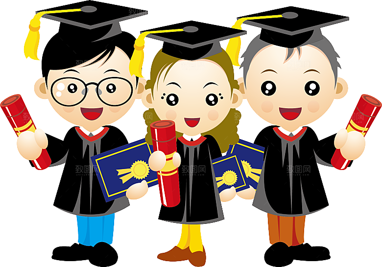 卡通儿童学生同学老师上课教室设计素材