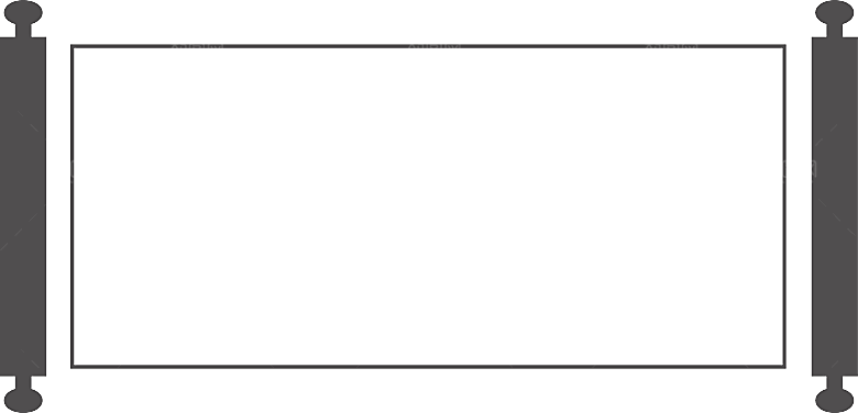 中国风传统复古风圣旨卷轴画轴PNG
