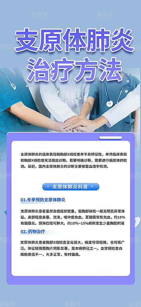 医疗健康科普知识宣传海报