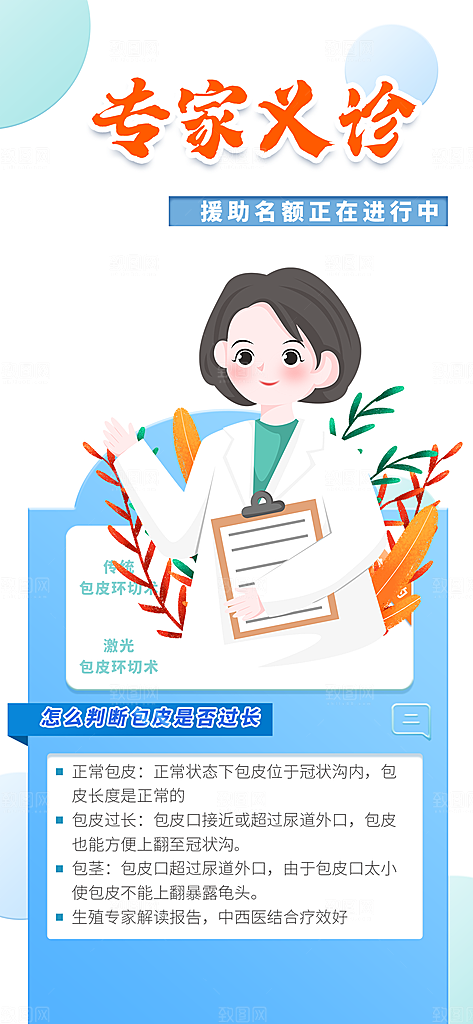 医疗健康科普知识宣传海报