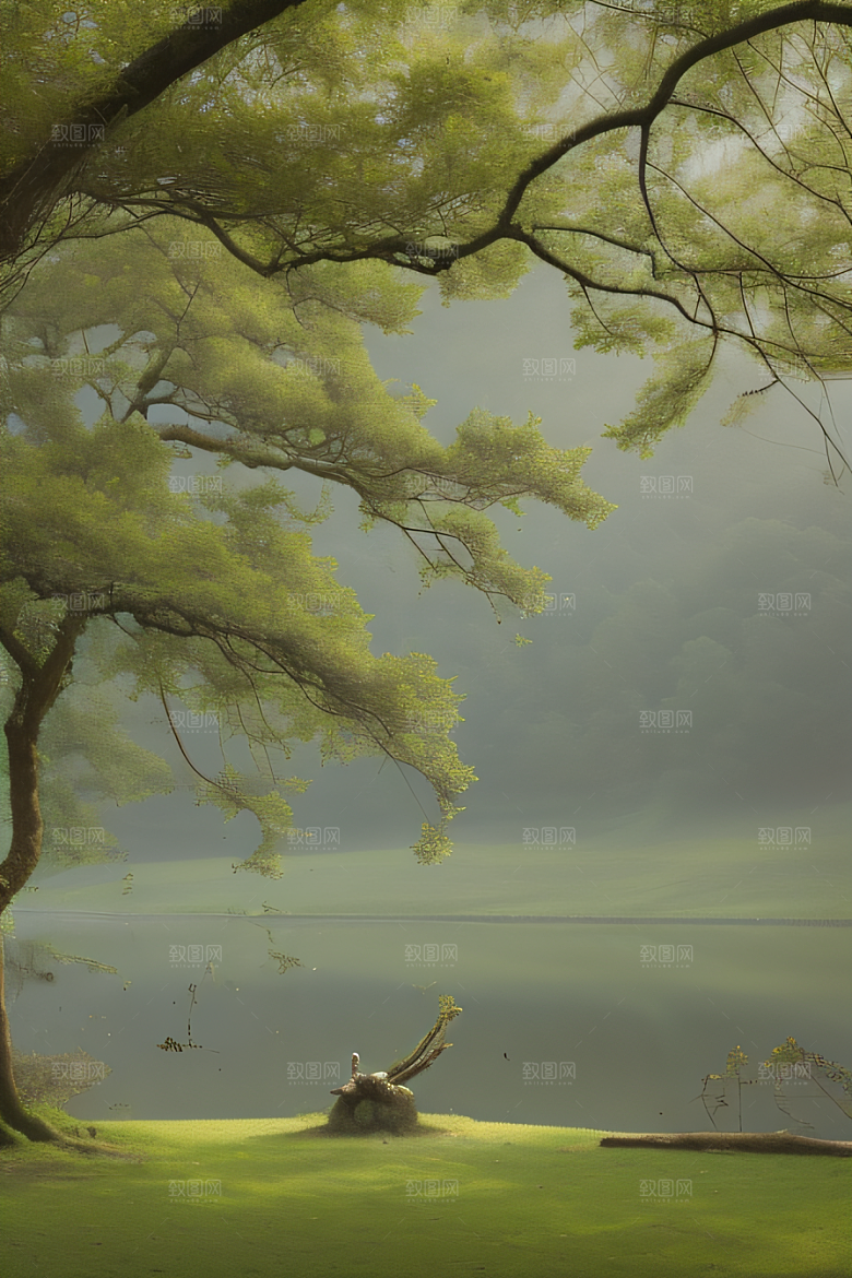 大自然的和谐之美细腻描绘