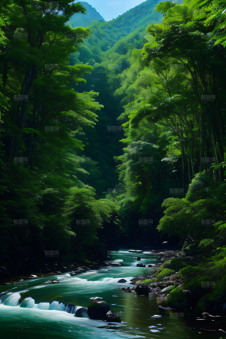 山水画境让人流连忘返的山水之境
