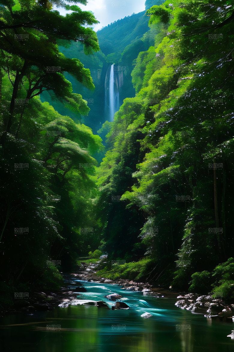 山水画境让人流连忘返的山水之境