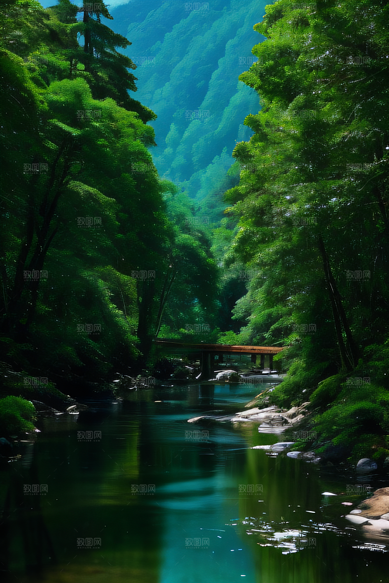 自然的魅力自然景观中散发出的迷人魅力