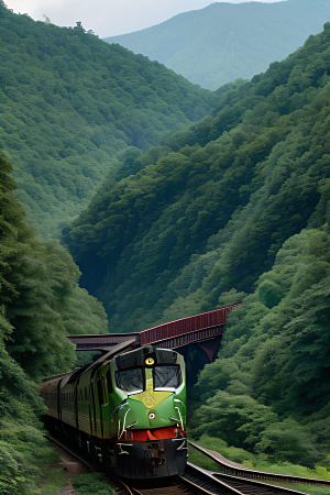 律动列车自然之美