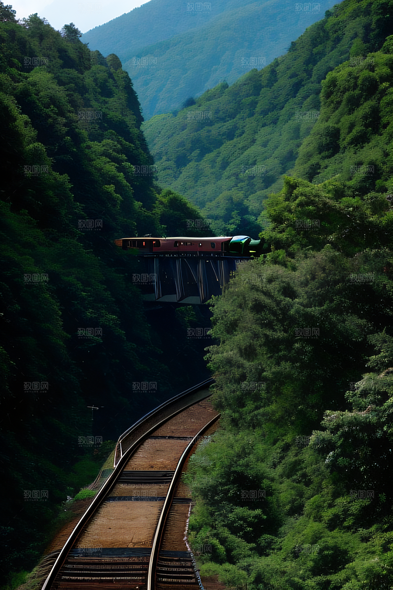 风景如画的列车之旅