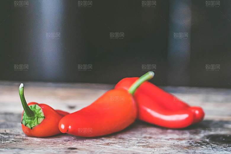 辣椒摄影红辣椒蔬菜图