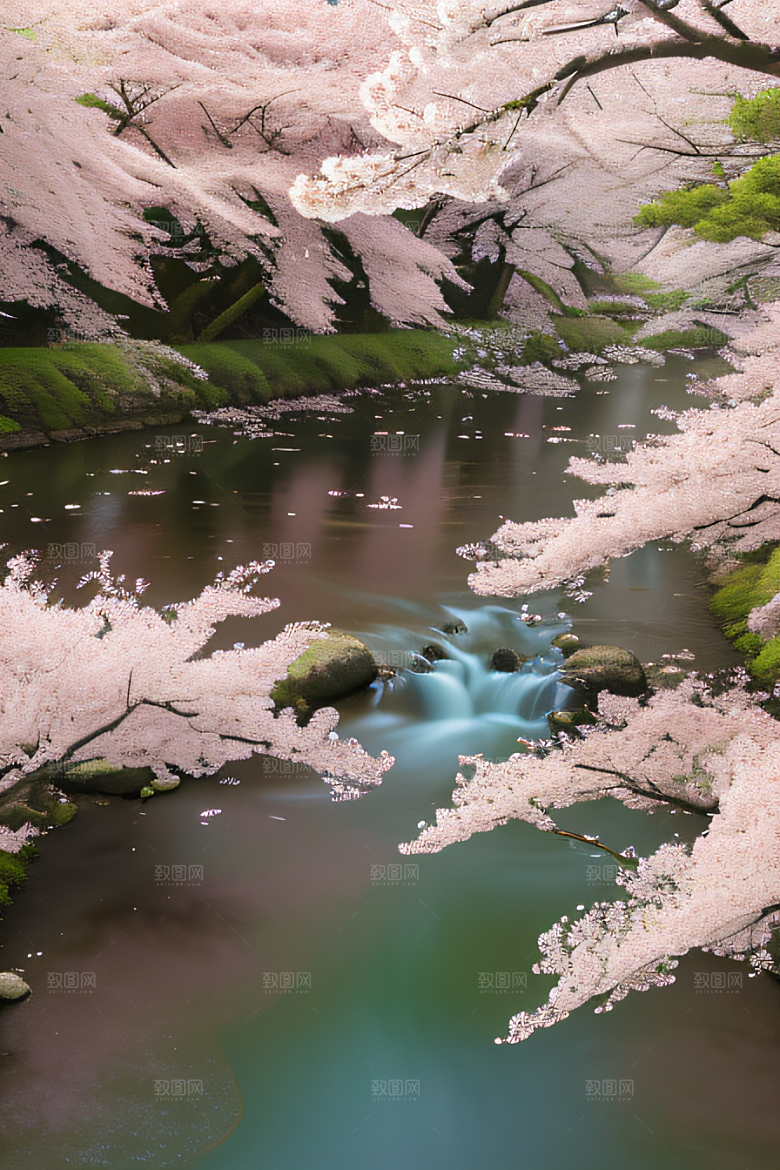 梦幻中的樱花世界