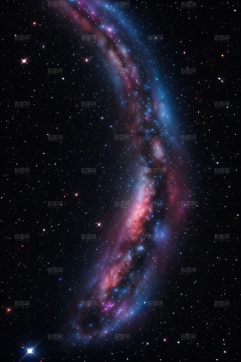 星际奇景宇宙幻觉绘画风格