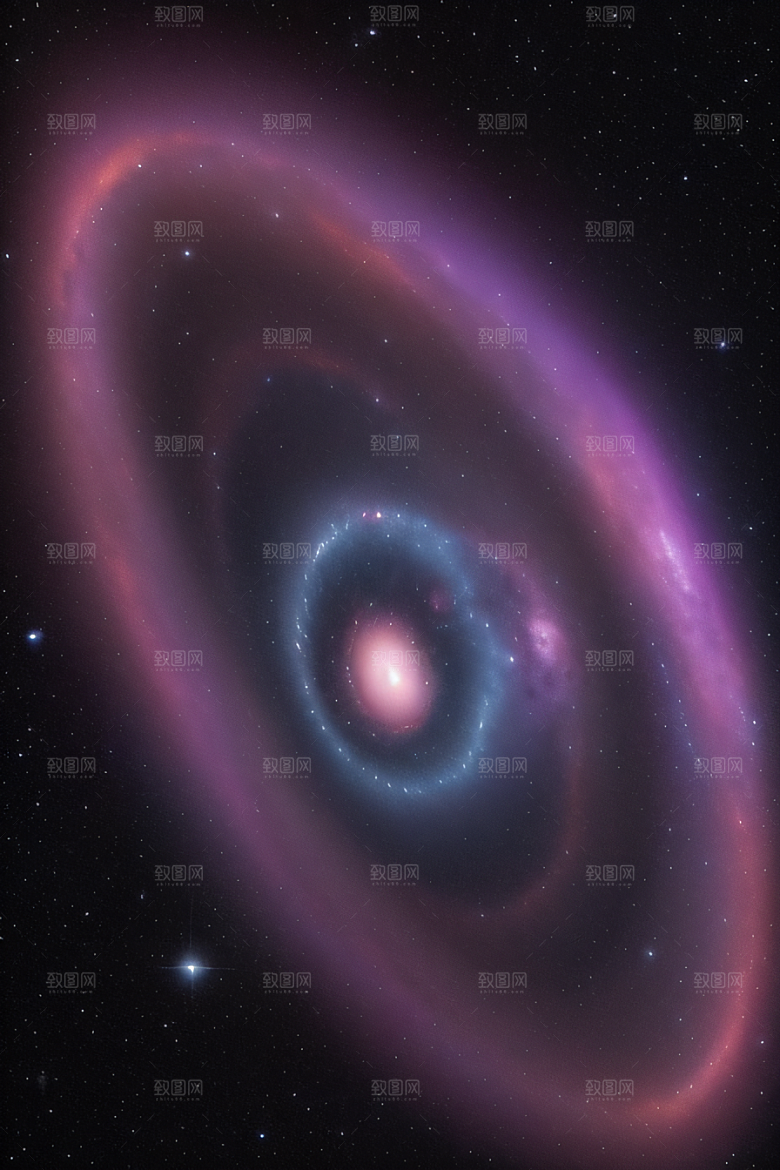 星际奇景宇宙幻觉绘画风格