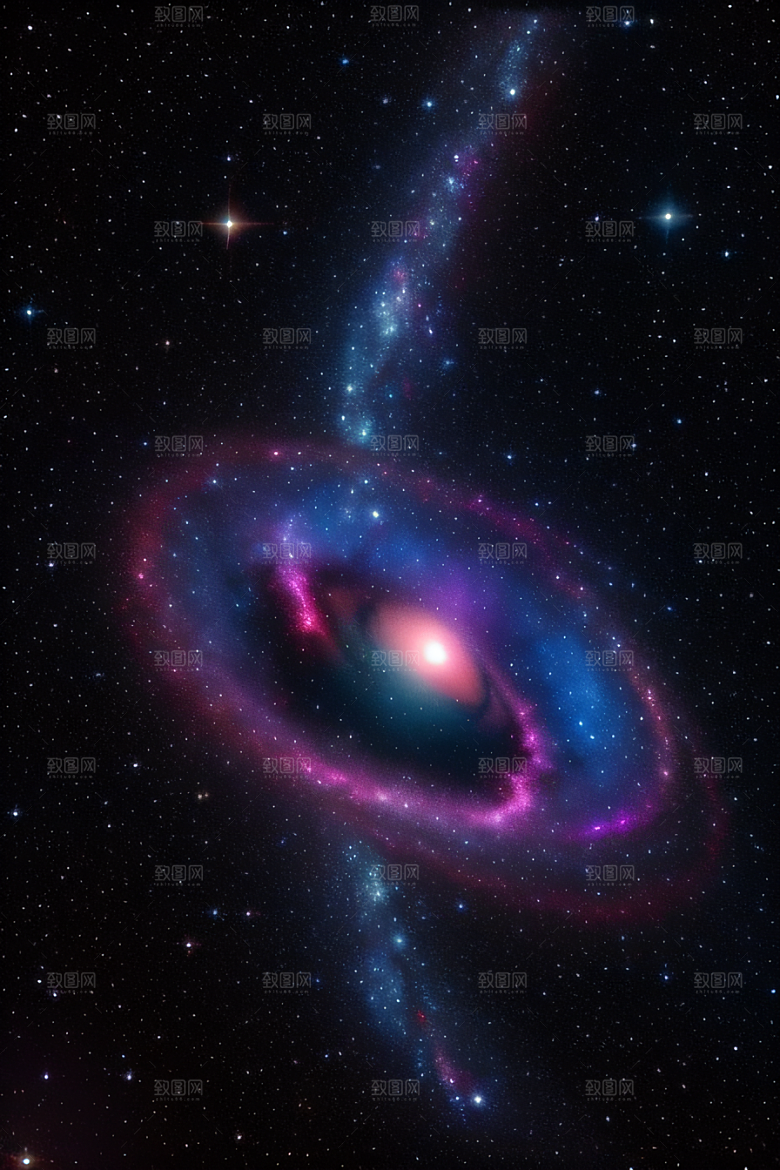 星际奇景宇宙幻觉绘画风格