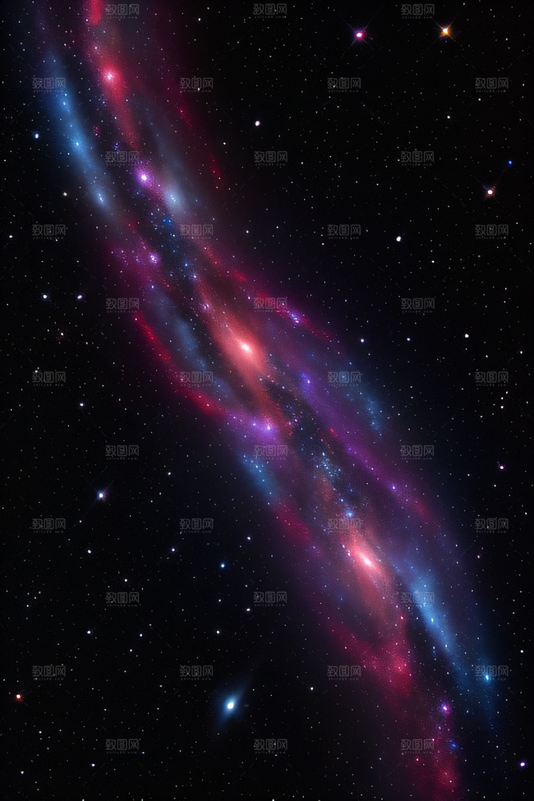 星际奇景宇宙幻觉绘画风格