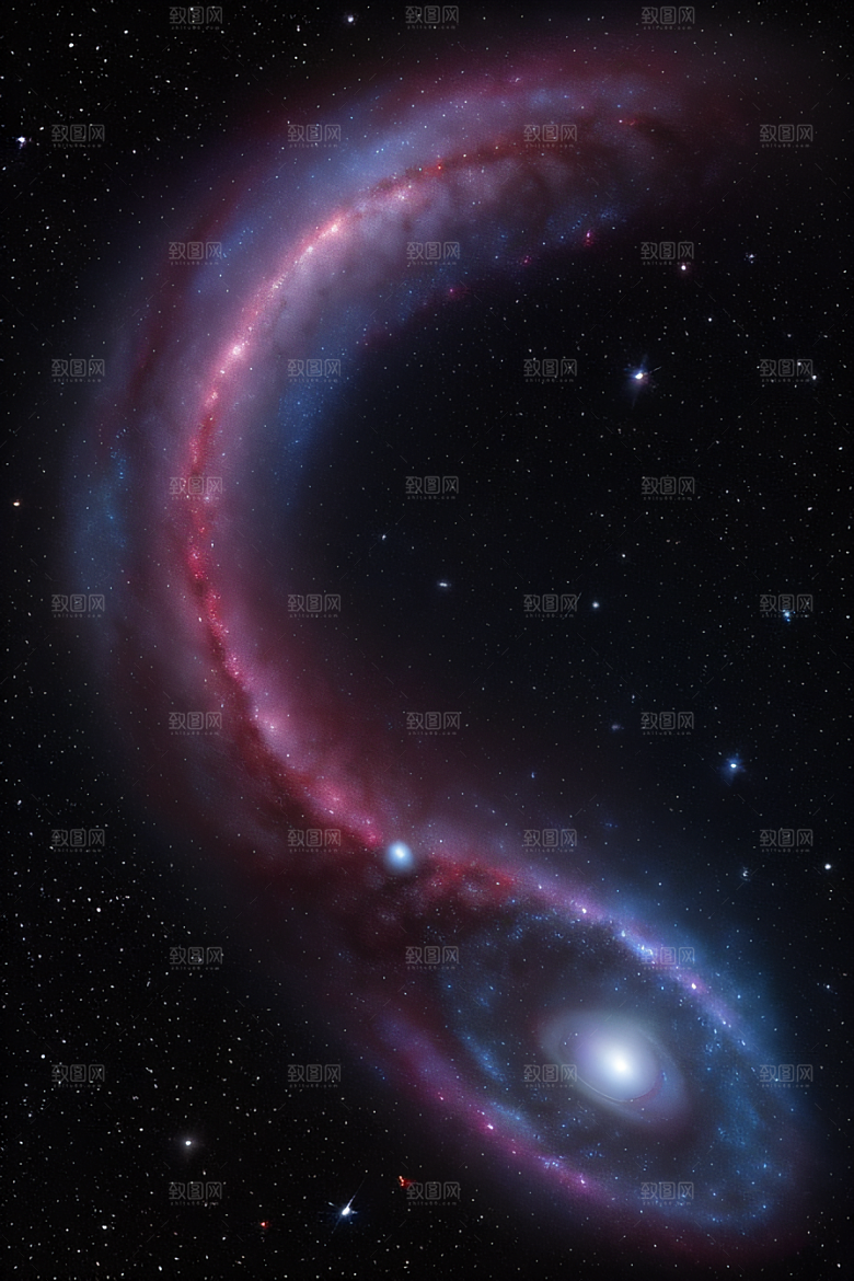 星际奇景宇宙幻觉绘画风格