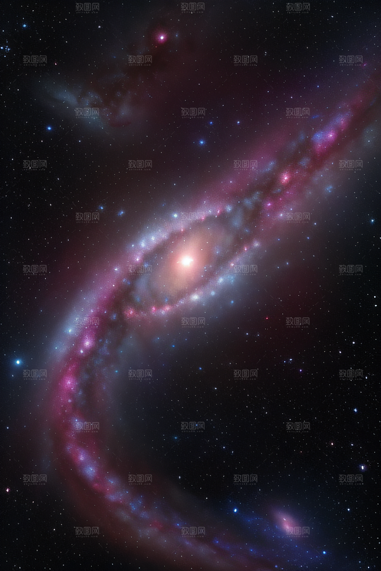 星际奇景宇宙幻觉绘画风格