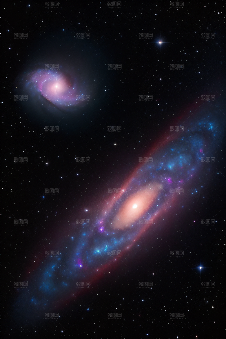 星际奇景宇宙幻觉绘画风格