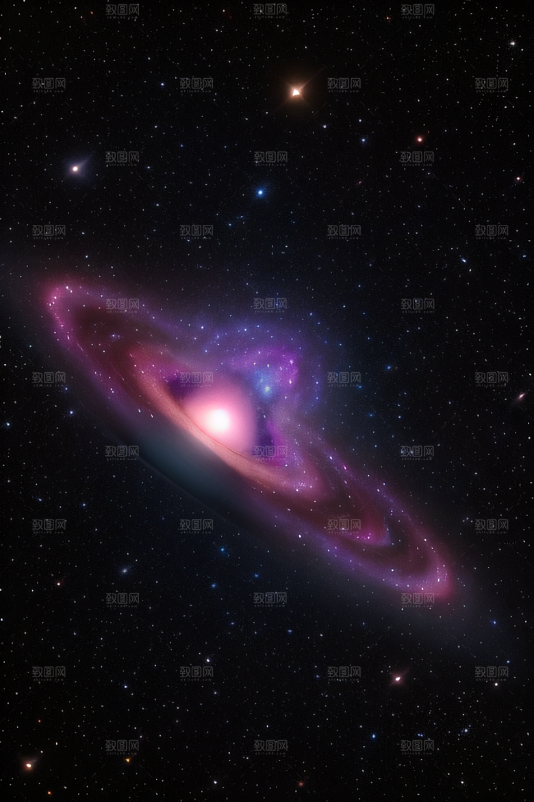 星际奇景宇宙幻觉绘画风格